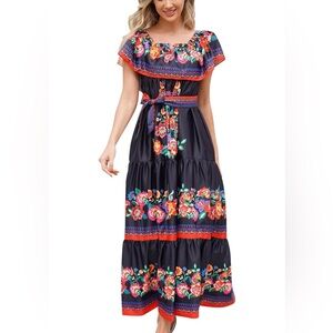 Mexican Style Dress Women’s 2XXL